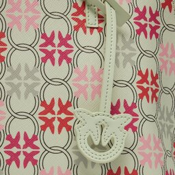 

Сумка Pinko Carrie Classic PE 24 PLTT 102833 A1EM Bianco/Fucsia/Rosso Antique BN1Q, Кольоровий