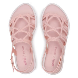 

Босоніжки Melissa Boemia + Salinas Ad 32981 Pink/White 50552, Рожевий