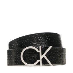 Calvin Klein Curea de Damă Calvin Klein Re-Lock Ck Logo Belt 30Mm Emb Mn K60K610981 BAX