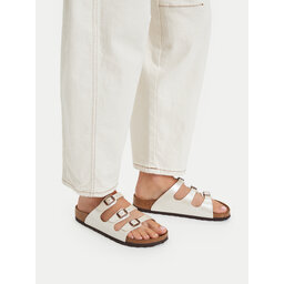 Birkenstock Pantoletten Birkenstock Florida 1029818 Écru