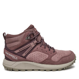 Merrell Sneakersy Merrell Wildwood Mid Ltr Wp J068104 Bordowy