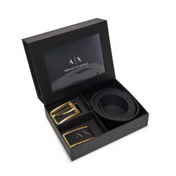Armani Exchange Ζώνη Ανδρική Armani Exchange 951250 CC890 71820 Black/Blu Navy-G.