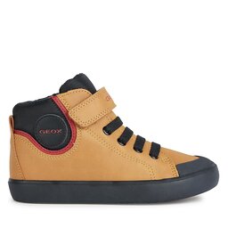 Geox Zapatillas Geox J Gisli Boy J365CF 0MEFU C2G9B M Dk Yellow/Black