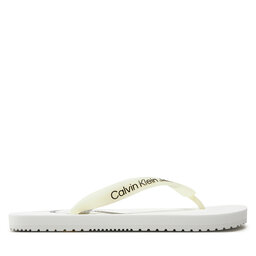 

В'єтнамки Calvin Klein Jeans Beach Sandal Monologo Tpu YW0YW01246 White YBR, Білий