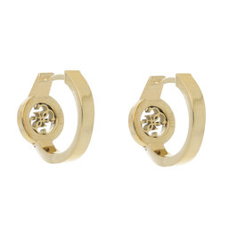 

Сережки Guess Huggie Me JUBE03 138JW YG, Позолота жовтого кольору