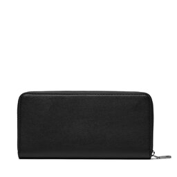 

Великий жіночий гаманець Calvin Klein Jeans Sculpted Mono Zip Around Mono K60K607634 Black/Metallic Logo 0GL, Чорний