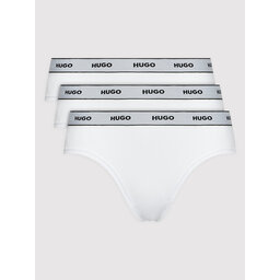 HUGO Hugo Set 3 parov spodnjih hlačk 50469657 Bela