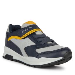 Geox Zapatillas Geox J Pavel Boy J1615A 0BCFU C0916 S Navy/Ochreyellow