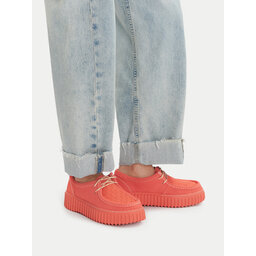 Clarks Туфлі Clarks Torhill Bee 26181187 Кораловий