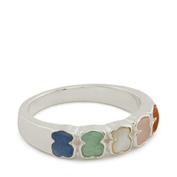 TOUS Pierścionek TOUS Icon Color 1002079712 Srebrny