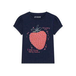 Guess Guess T-Shirt K6GI07 K6YW4 Dunkelblau Regular Fit