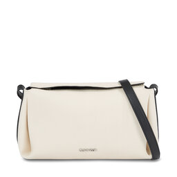 Calvin Klein Τσάντα Calvin Klein Gracie Mini Bag_Canvas K60K611754 Εκρού
