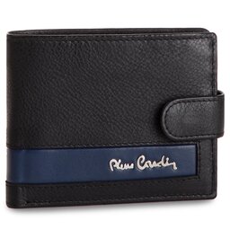 Pierre Cardin Nagyméretű férfi pénztárca Pierre Cardin TILAK26 323A Black/Blue