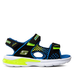 

Босоніжки Skechers Beach Glower 90558L/BBLM Blk/Blue/Lime, Чорний