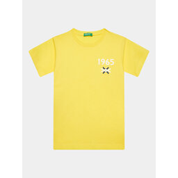 United Colors Of Benetton United Colors Of Benetton Póló 3I1XG109J Sárga Regular Fit