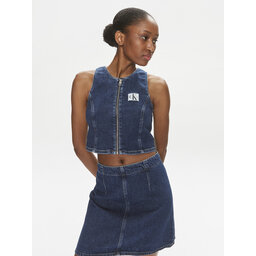 Calvin Klein Jeans Calvin Klein Jeans Felső J20J222799 Kék Slim Fit