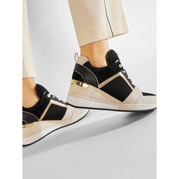 

Снікерcи MICHAEL Michael Kors Georgie Trainer 43R9GEFS1S Lt Crm Multi, Чорний