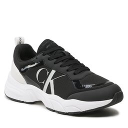 Calvin Klein Jeans Sneakers Calvin Klein Jeans Retro Tennis Over Mesh Wn YW0YW00946 Black BDS