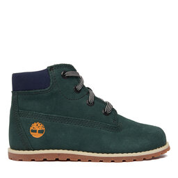 Timberland Auliniai batai Timberland Pokey Pine Mid Lace Up TB0A292EEY01 Žalia