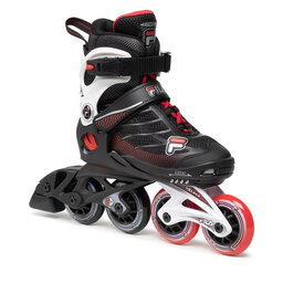 

Ролики Fila Skates Wizy 010622180 Black/White/Red, Чорний