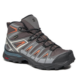 Salomon Trekking-skor Salomon X Ultra Pioneer Mid GORE-TEX L47196600 Magnet/Quiet Shade/Coral Gold
