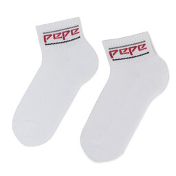 

Набір 3 пар низьких шкарпеток unisex Pepe Jeans Rib T/Liner North PMU10568 Multi 0AA, Білий