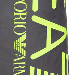 

Рюкзак-мішок EA7 Emporio Armani 275973 CC980 10149 Antracite/Yellow Flu, Сірий