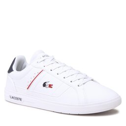 Lacoste Sneakers Lacoste Europa Pro Tri 123 1 Sma 745SMA0117407 Wht/Nvy/Re