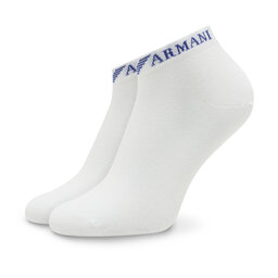 

Набір 3 пар низьких чоловічих шкарпеток Emporio Armani 300038 3R254 60210 Bianco, Білий