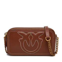 PINKO Handtasche Pinko Pelle Bottalata 103799 Braun