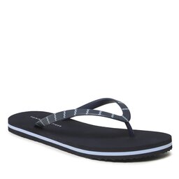 Tommy Hilfiger Tåsandaler Tommy Hilfiger Essential Beach Sandal FW0FW07141 Space Blue DW6