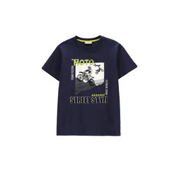 Coccodrillo Coccodrillo T-Shirt WC5143204VBB Dunkelblau Regular Fit