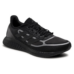 adidas Обувки adidas Supernova + M FX6649 Cblack/Cblack/Ironmt