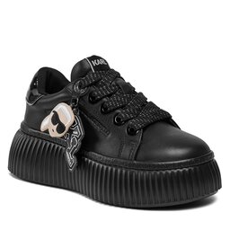 KARL LAGERFELD Tenisice KARL LAGERFELD KL42376V Black Lthr/Mono 00X