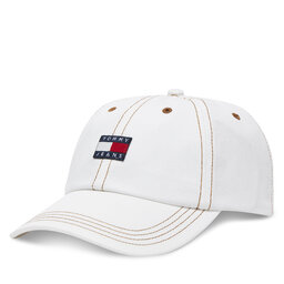 Tommy Hilfiger Шапка с козирка Tommy Hilfiger Heritage AW0AW17572 Екрю