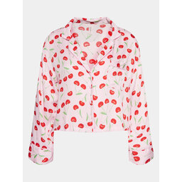 Hunkemöller Hunkemöller Pizsama felső 205059 Rózsaszín Relaxed Fit