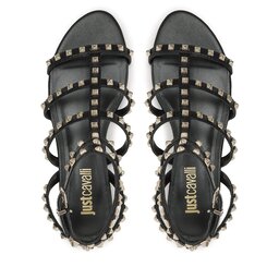 

Босоніжки Just Cavalli 74RB3S40 899, Чорний