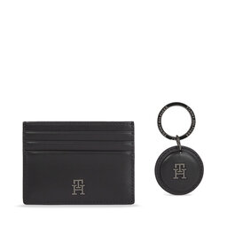 Tommy Hilfiger Darilni set Tommy Hilfiger Gp Imd Cc Holder And Key Fob AM0AM11633 Črna