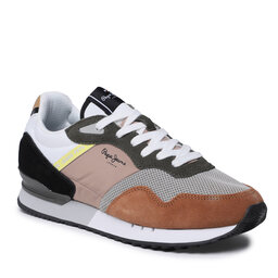 Pepe Jeans Сникърси Pepe Jeans London One Bright M PMS30933 Sand 847