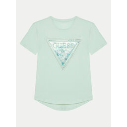 Guess Guess T-shirt J5GI15 K6YW4 Zelena Regular Fit