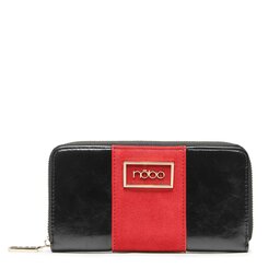 Nobo Velká dámská peněženka Nobo NPUR-R0090-CM20 Czarny Z Czerwonym