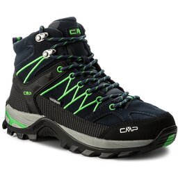 CMP Turistiniai batai CMP Rigel Mid Trekking Shoes Wp 3Q12947 B.Blue/Gecko 51AK