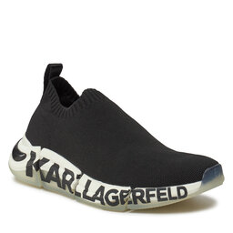 

Снікерcи KARL LAGERFELD KL63213 Black Knit Textile, Чорний