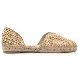 

Еспадрильї Manebi Open Side Flats V 2.7 O0 Raffia Net, Бежевий