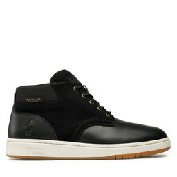 Polo Ralph Lauren Μποτίνια Polo Ralph Lauren Sneaker Boot 809855863002 Μαύρο