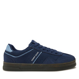 Tommy Jeans Sneakersy Tommy Jeans The Greenwich Suede EN0EN02696 Tmavomodrá