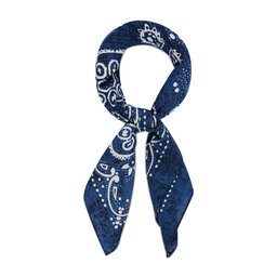 

Хустка Polo Ralph Lauren Echo 455849484003 Dark Indigo/Cram Peisley, Голубий