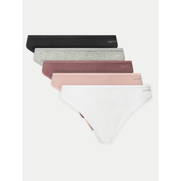 Calvin Klein Underwear Calvin Klein Underwear Набір з 5 пар стрінгів Thong 5Pk 000QD5250E Кольоровий
