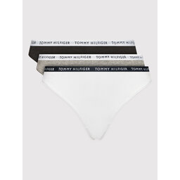 Tommy Hilfiger Tommy Hilfiger 3er-Set Stringtangas 3p UW0UW02829 Bunt