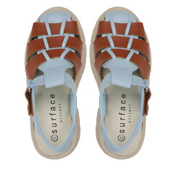 

Босоніжки Surface Project Chunky 1 Cognac/Blue, Голубий